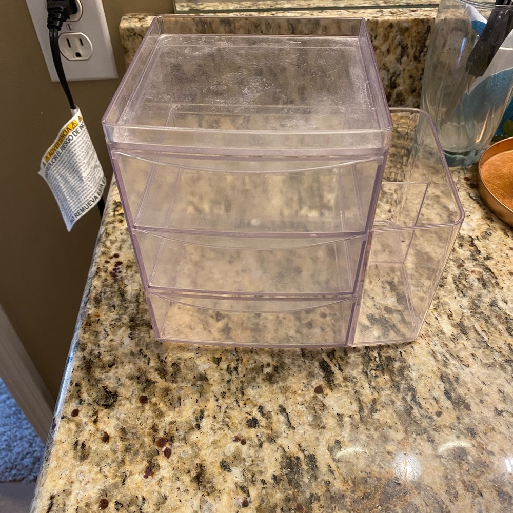 Three Tray Acrylic Organizer
